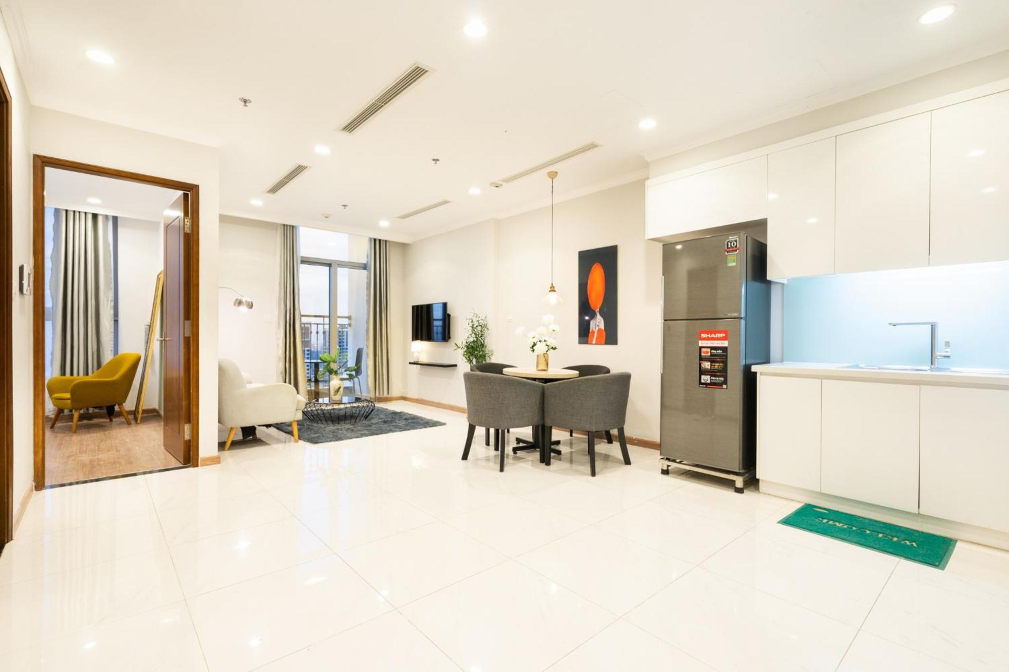 Aspire Apartment City View Vincentral Binh Thanh Ho Si Minh-város Kültér fotó