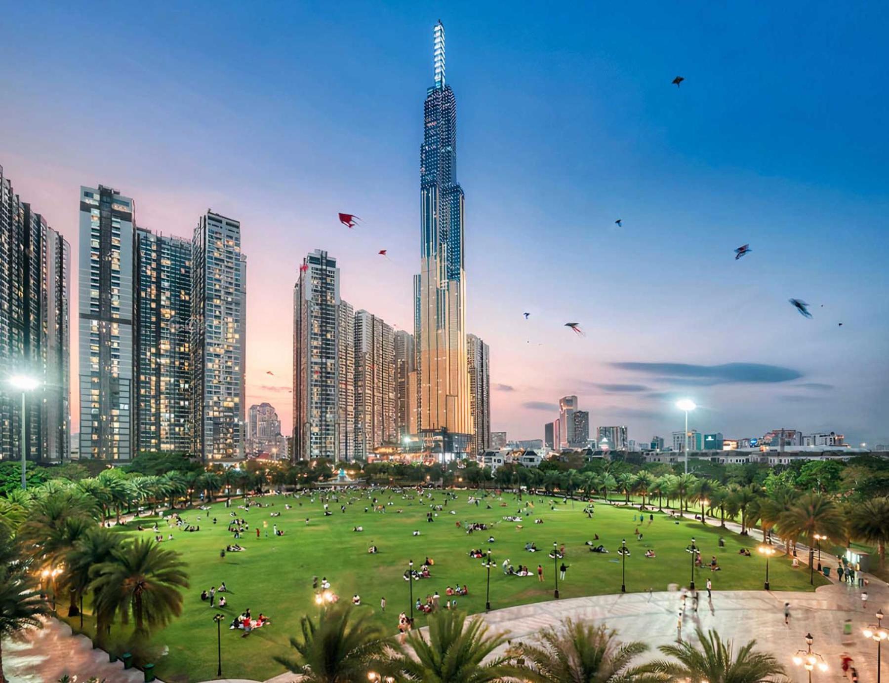 Aspire Apartment City View Vincentral Binh Thanh Ho Si Minh-város Kültér fotó